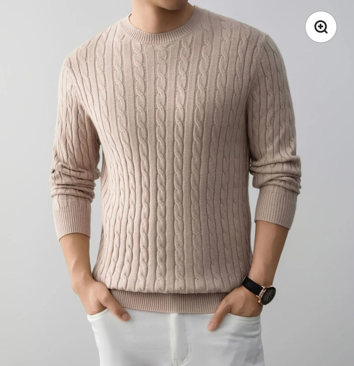ST. Mortiz Cable Sweater
