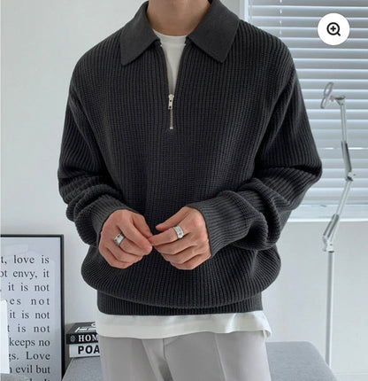 RASON ZIPPED SWEATER